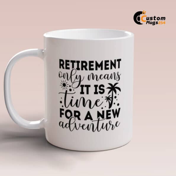 retirement mug