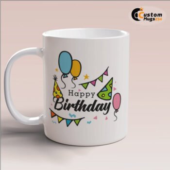 Birthday Celebration Mug Design