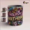 birthday mug design