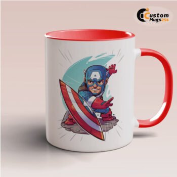 Captain America Mug Design