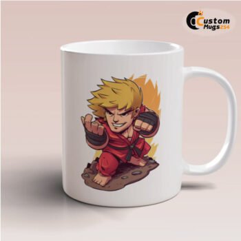 Chibi Ken Kids Mug Design