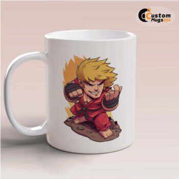 Chibi Ken Kids Mug Design