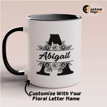 Personalized name Initial Mug