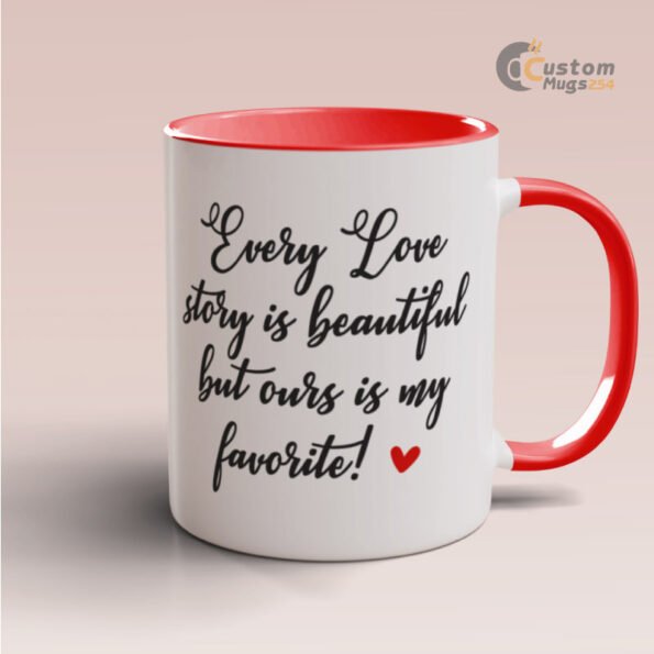 Love message Mug