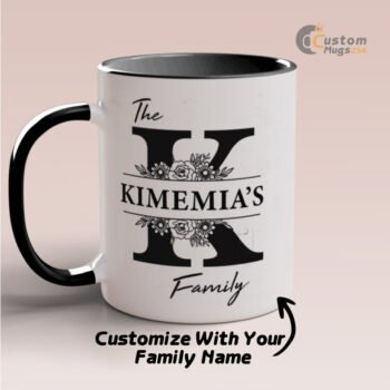 family name mug