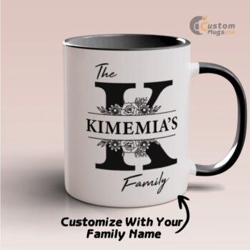 family name mug