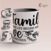 family mug Design