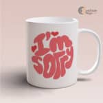 Apology mug