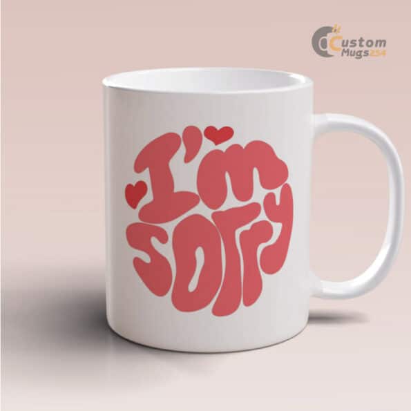 Apology mug