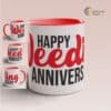 anniversary mug