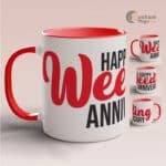 anniversary mug