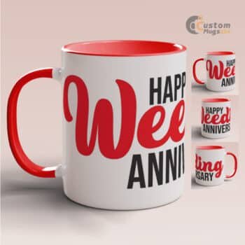 anniversary mug