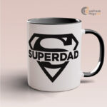 Dad Super Hero Mug Design