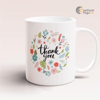 thank you mug