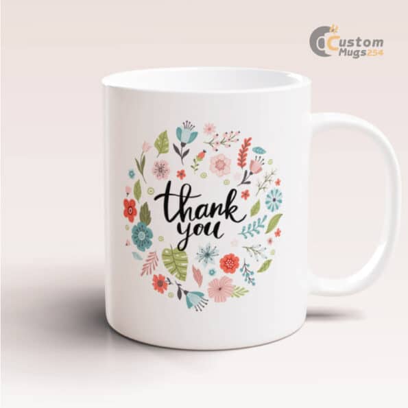 thank you mug