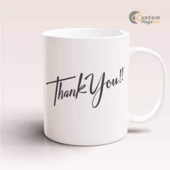 Thank You Mug Design