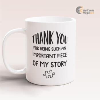 thank you mug