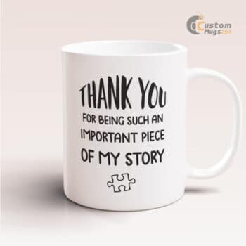 thank you mug