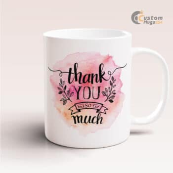 thank you mug