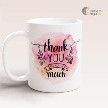 thank you mug