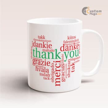 thank you mug