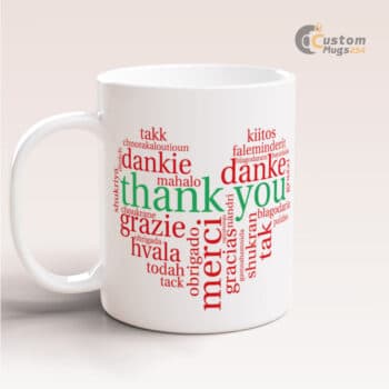thank you mug