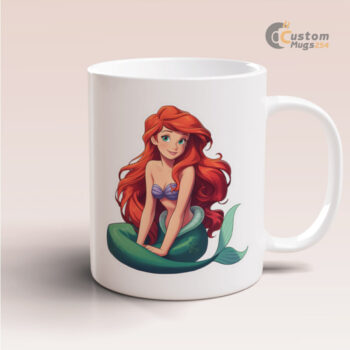 Ariel Little Mermaid Mug Design