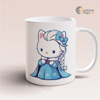 Frozen Hello Kitty Mug Design