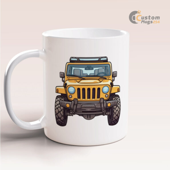 car kids mug