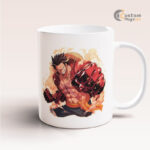 Luffy Gear Mug Design