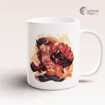Luffy Gear Mug Design