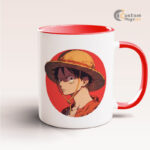 Luffy Straw Hat Mug Design