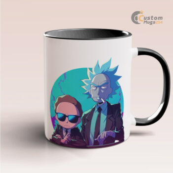 rick and morty mug