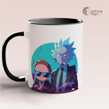 rick and morty mug