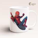 Web Slinging Spider Man Mug Design