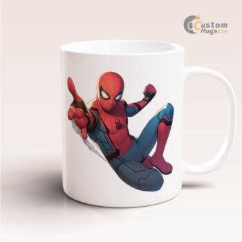 Web Slinging Spider Man Mug Design