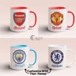 Football team mug design