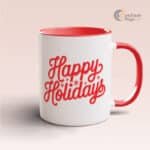Happy Holidays Mug Design