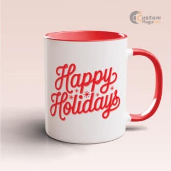 Happy Holidays Mug Design